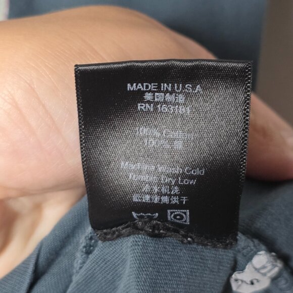 Rhude Lone Wolf Tee Shirt Regular Fit Crewneck Graphic Mens Size Small - Picture 5 of 5